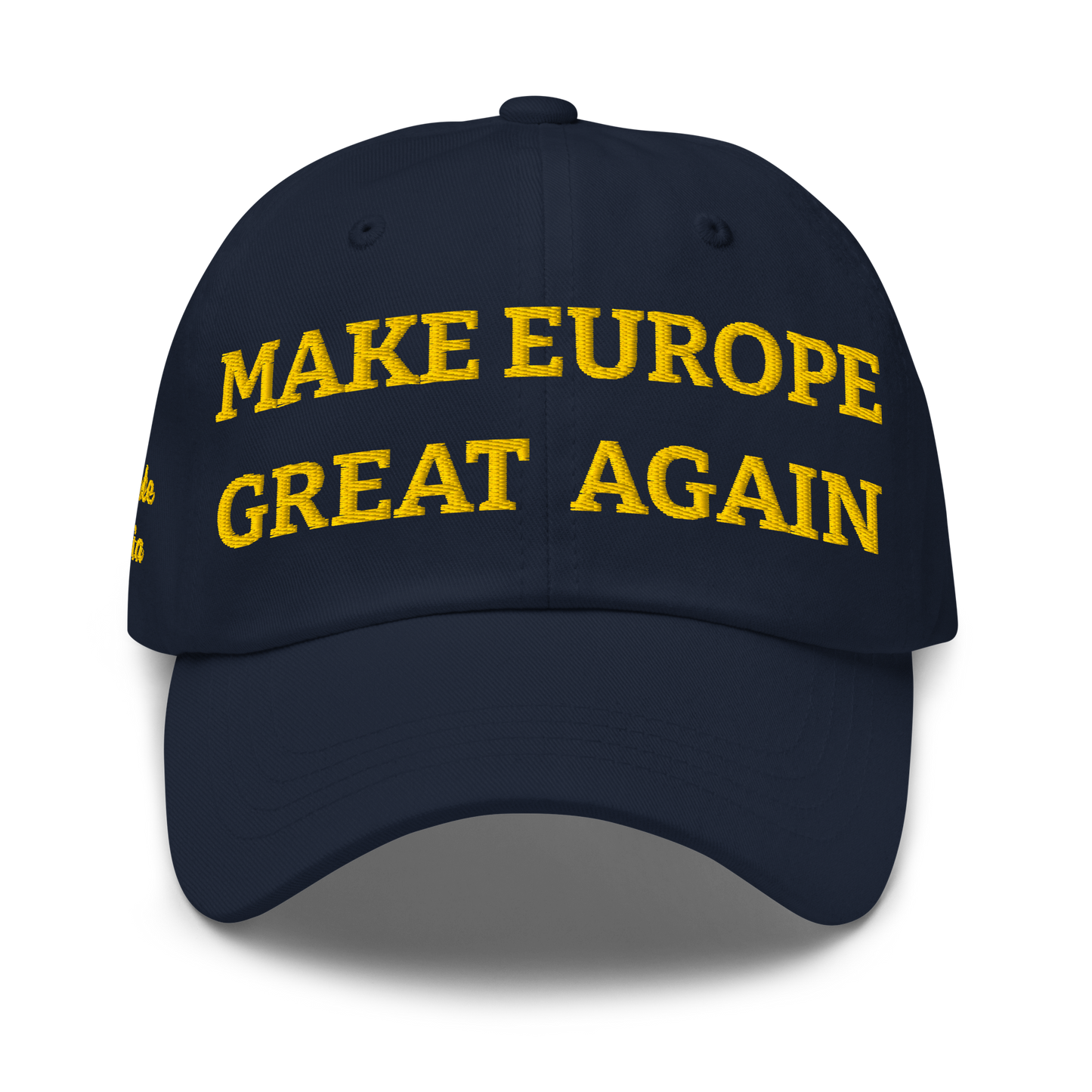 Navy Blue "Make Europe Great Again" / MEGA Hat front