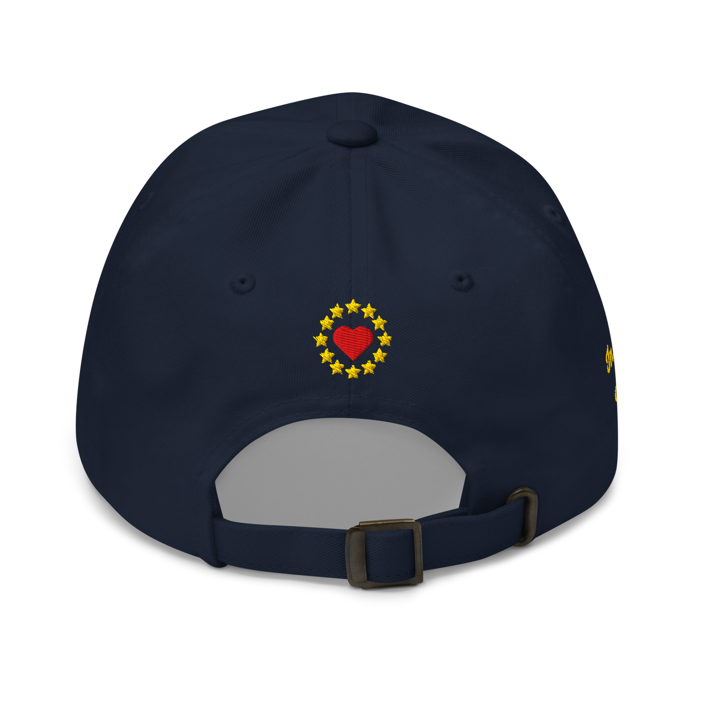 Navy Blue "EUROPE" Cap Back View