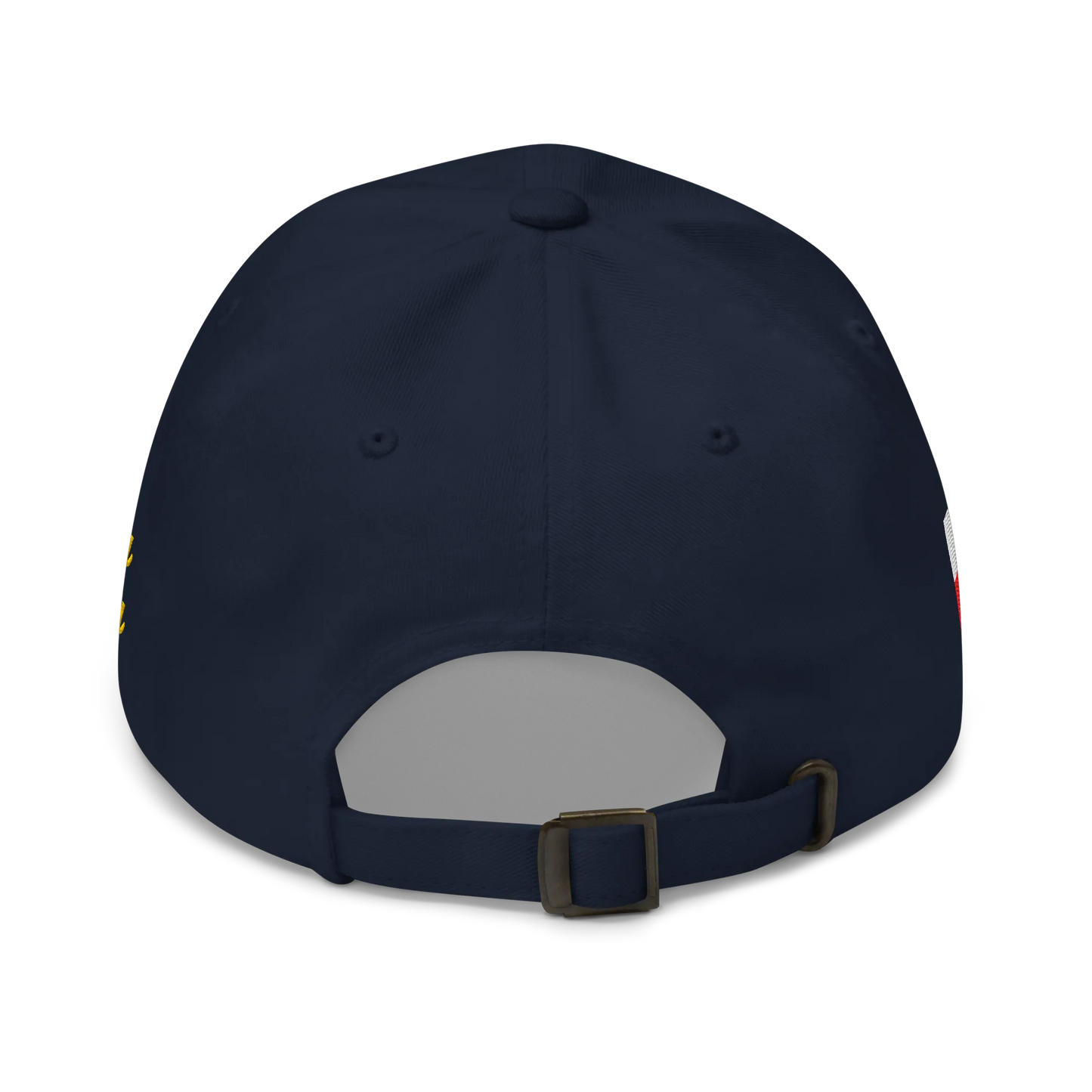 Navy Blue MESA Cap with National Flag of Poland and "Show the Love for Europe" emblem Back View