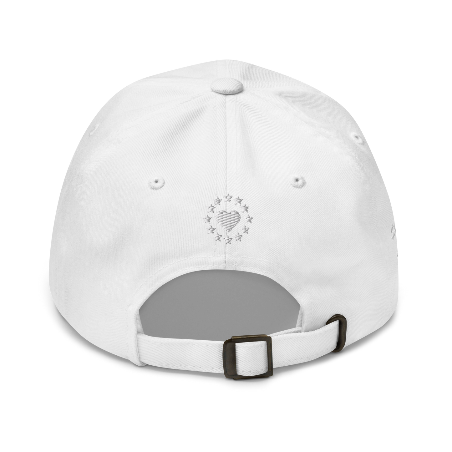 White "Make Europe Great Again" / MEGA Hat Back View