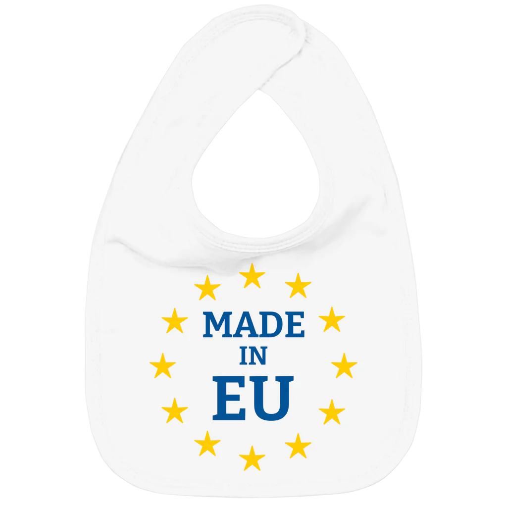"Made in EU" Organic Baby Bib