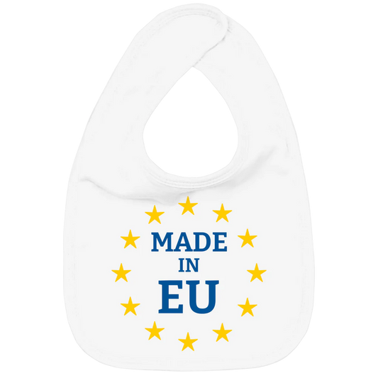 "Made in EU" Organic Baby Bib