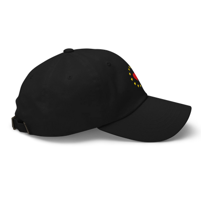 Black "Show the Love for Europe" Cap Right View