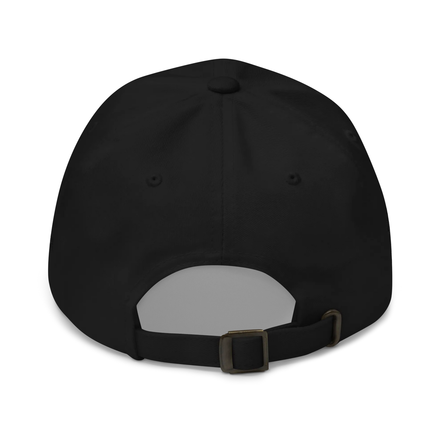Monochrome Black "Make Europe Strong Again" / MESA Cap with "Show the Love for Europe" emblem Back View