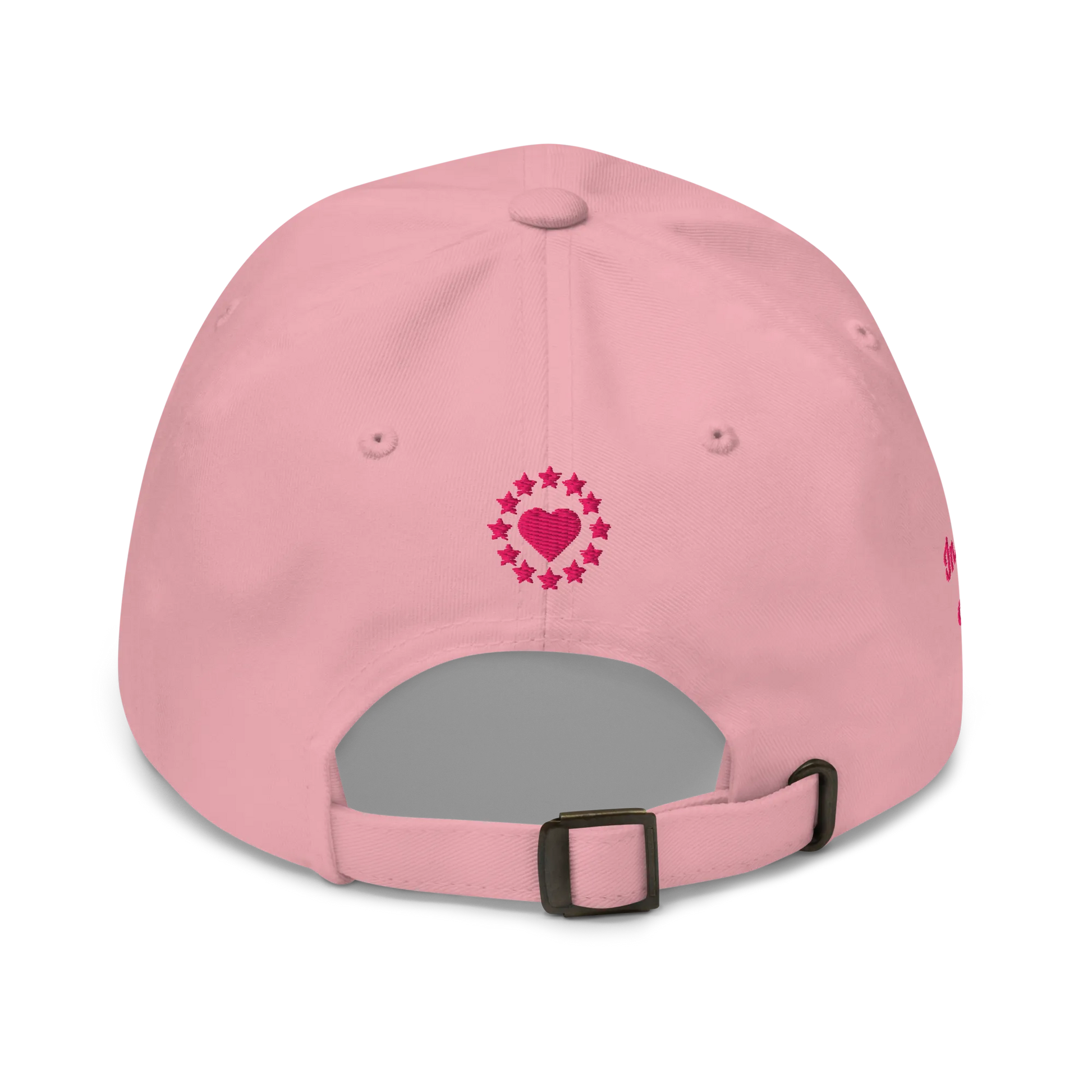 Monochrome Pink "EUROPE" Cap Back View