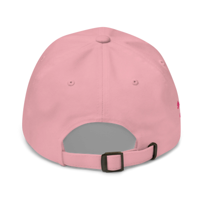 Monochrome Pink "EUROPE" Cap with "Show the Love for Europe" emblem in full color Back View