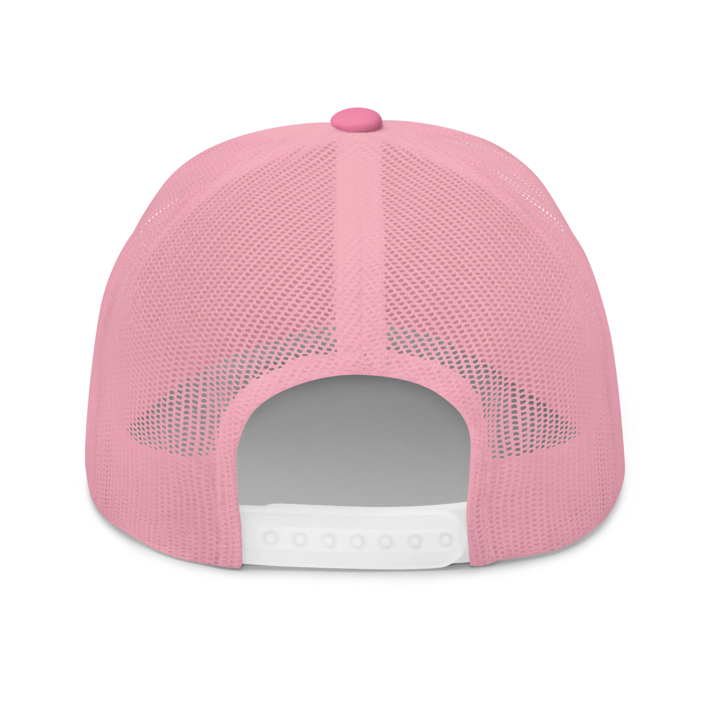 Monochrome Pink EUROPE Trucker Cap with "Show the Love for Europe" emblem Back View