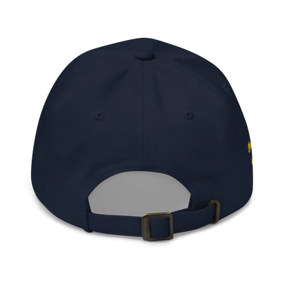 Navy Blue "Make Europe Great Again" / MEGA Cap with "Show the Love for Europe" emblem Back View