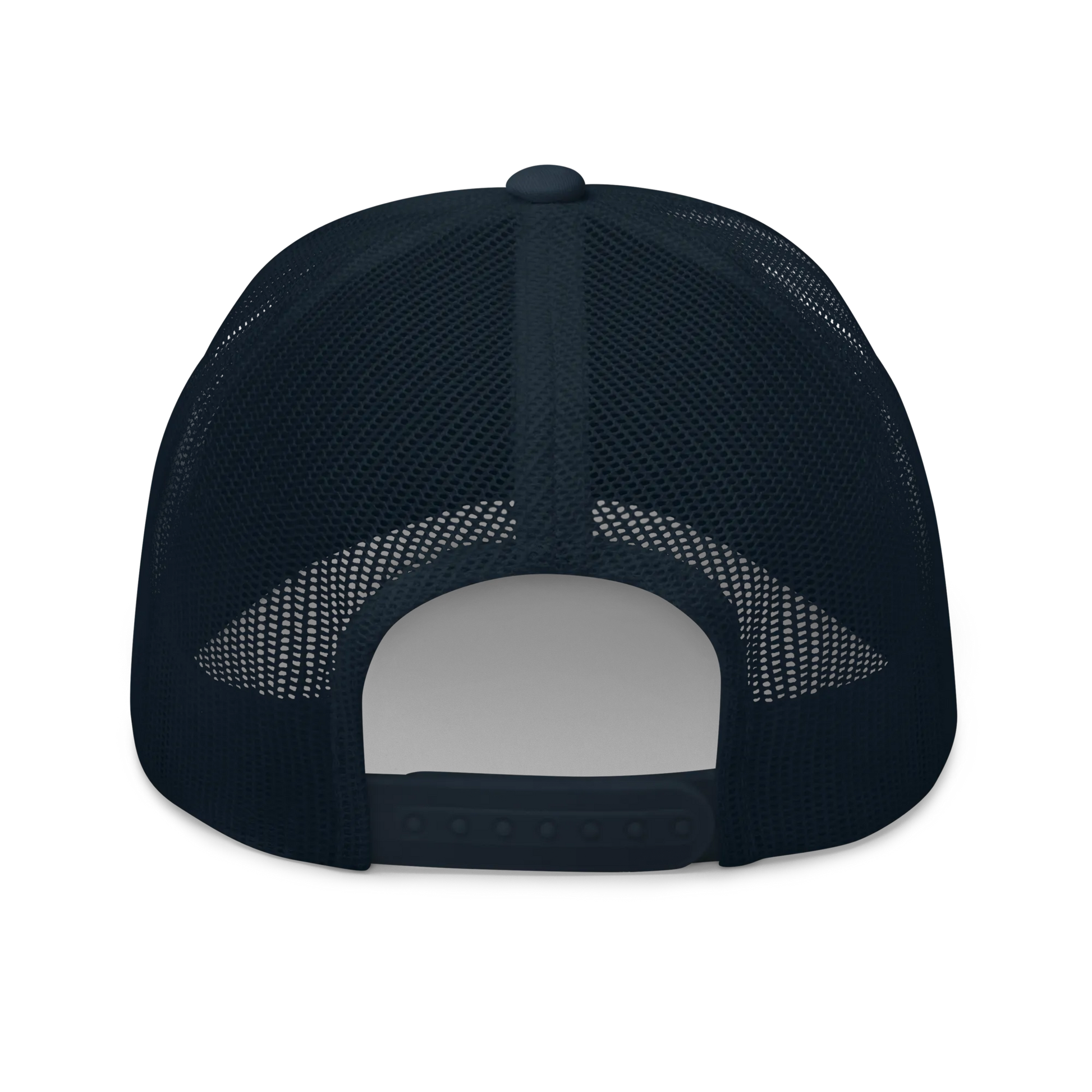 Navy Blue "Make Europe Great Again" / MEGA Trucker Cap Back View