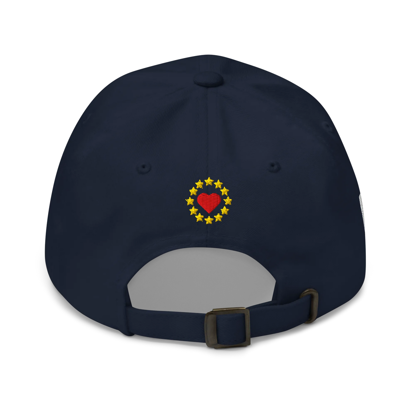 Navy Blue MEGA Cap with National Flag of Cyprus Back View