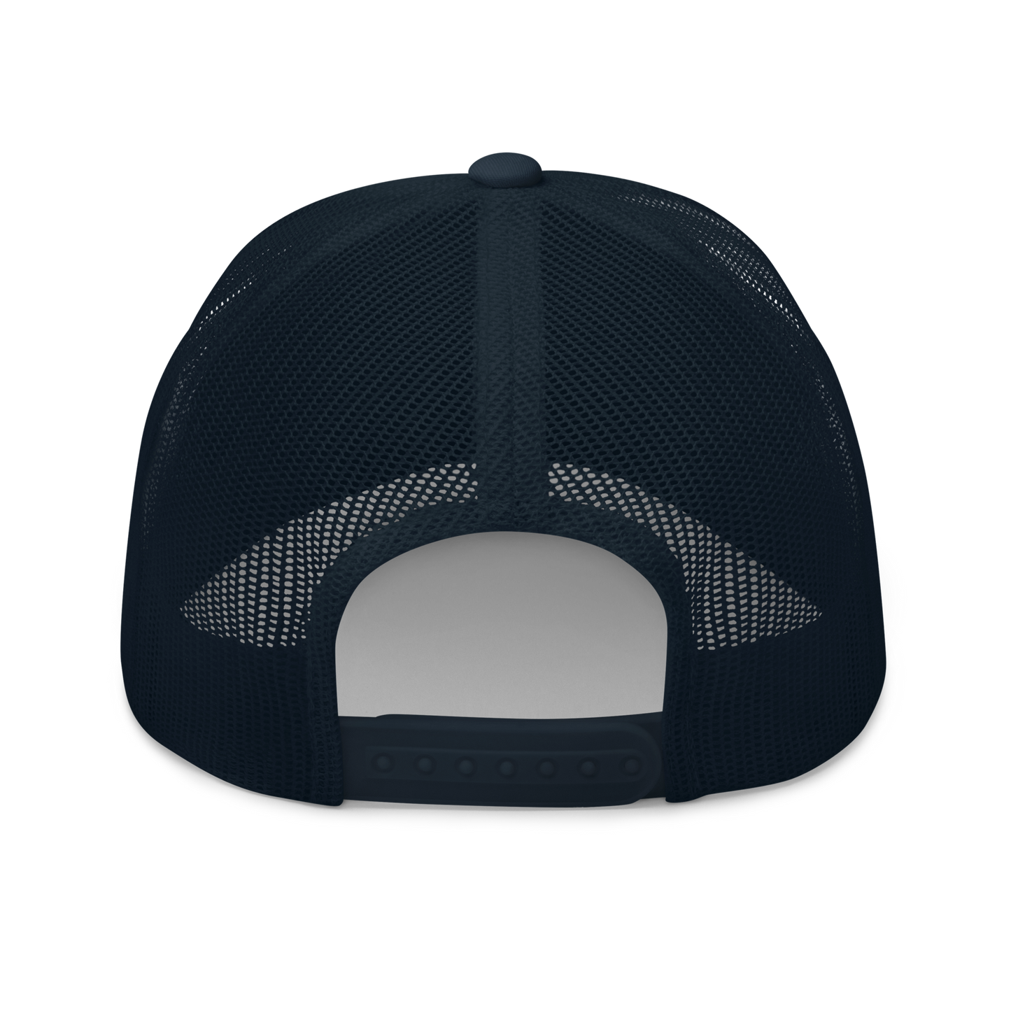 Navy Blue "Show the Love for EU" Trucker Cap Back View