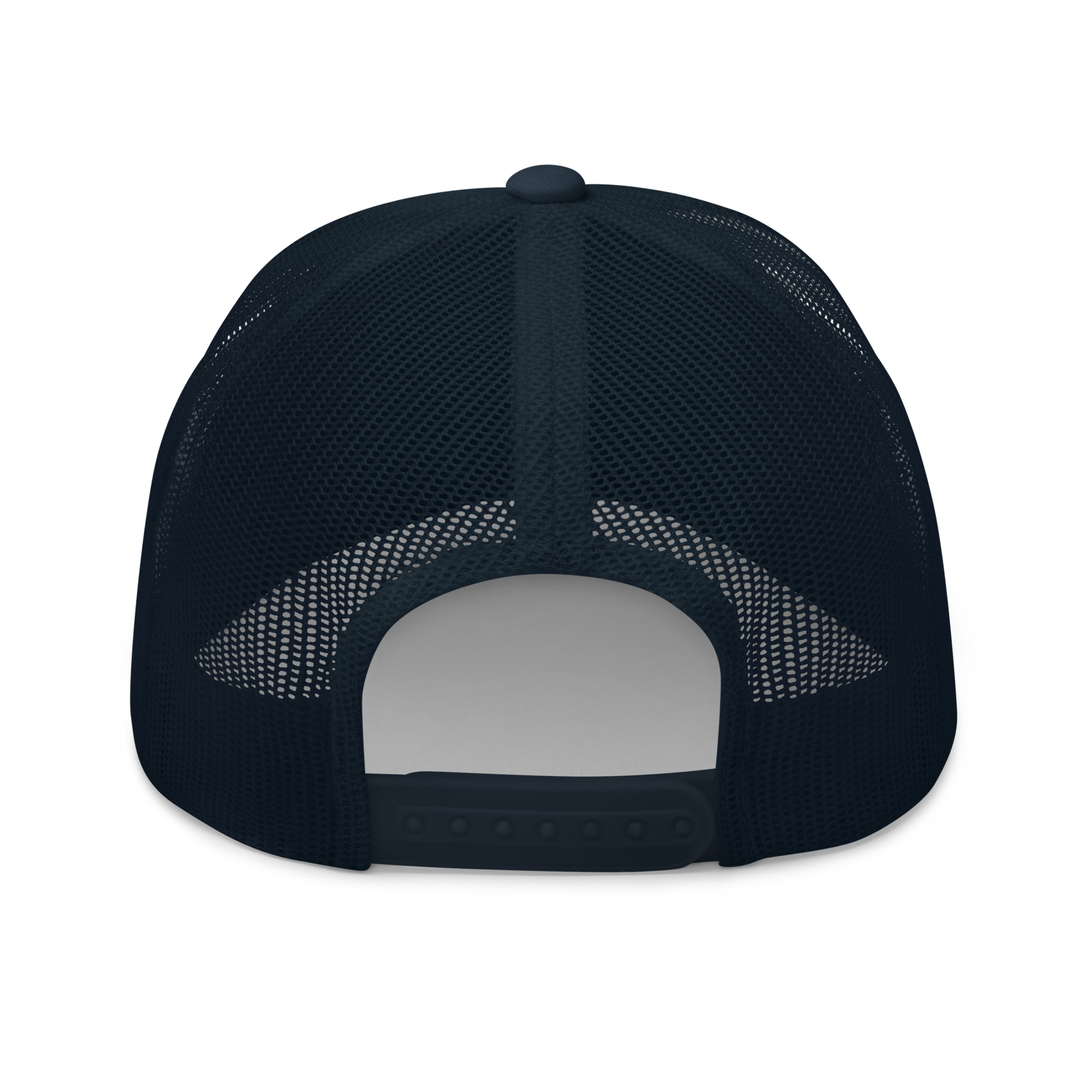 Navy Blue "Show the Love for EU" Trucker Cap Back View
