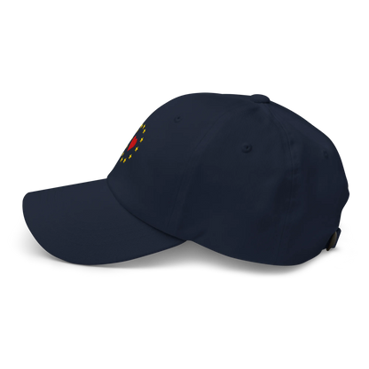 Navy Blue "Show the Love for Europe" Cap Left View