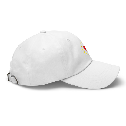 White "Show the Love for Europe" Cap Right View